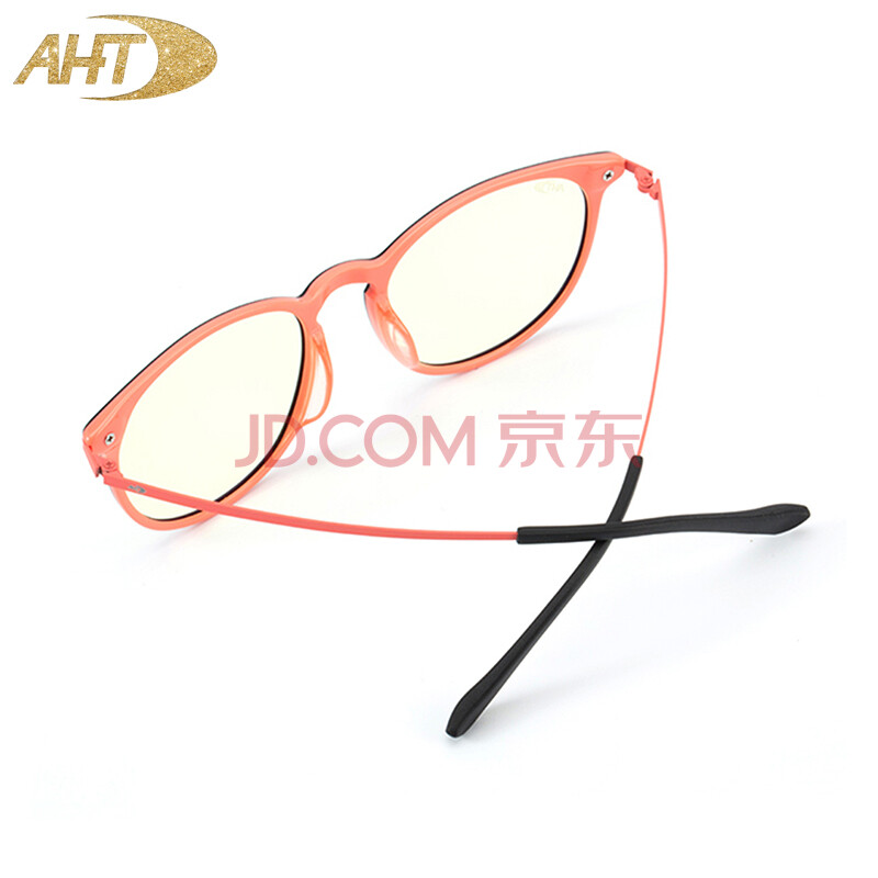 AHT防蓝光眼镜女士圆框复古电脑护目镜平光眼镜
